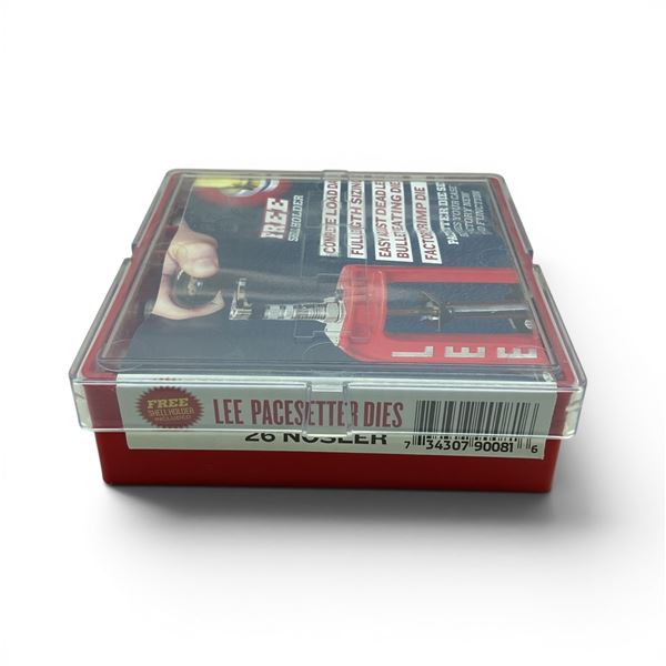 Lee Pacesetter Die Set for 26 Nosler, New
