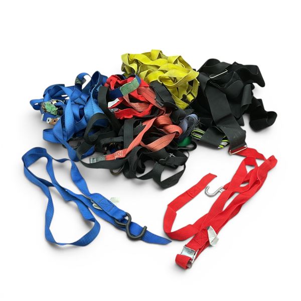 Assorted Ratchet and Velcro Straps