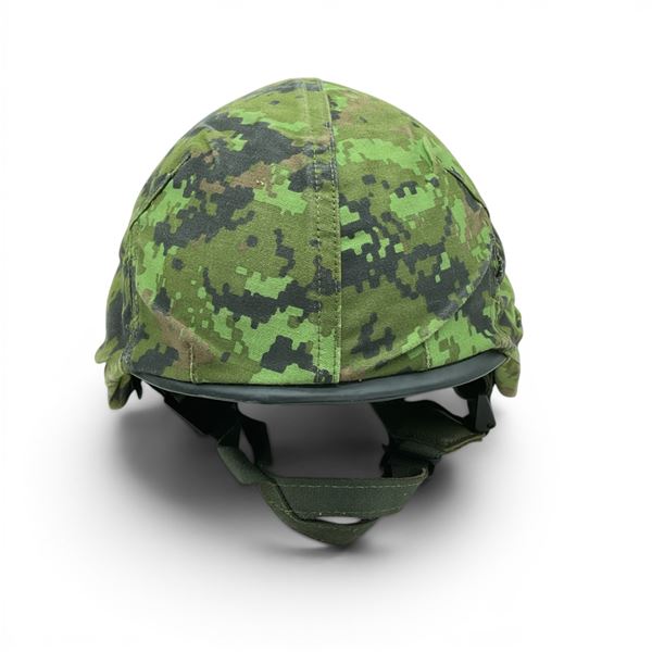 Canadian Force Helmet, Size: Small with CAD PAT Helmet Cover