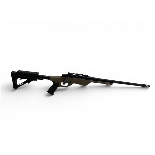 Mossberg MVP Bolt Action Rifle 7.62 NATO 18" Threaded Barrel Tan MVP LC Chassis Black Adj Stock