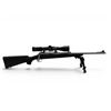 Image 1 : Savage Model 116 Stainless Bolt Action Rifle .338 Win Mag 20" Barrel With Nikko Stirling 6-24X50