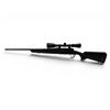 Image 2 : Savage Axis II Bolt Action Rifle 22-250 22" Barrel Black Synthetic With Bushnell 4-12X40 Scope