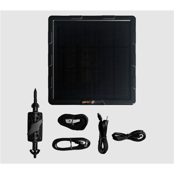 Spy Point SPLB-10 Compact Lithium Battery Solar Panel, New