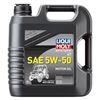 Image 1 : Liqui Moly ATV/ UTV SAE 5W-50 Fully Synthetic 4T Motor Oil, 4 Liter Bottle, New