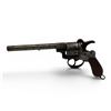 Image 2 : Belgian Pinfire Revolver 6.25" Barrel Wood Grips, Antique