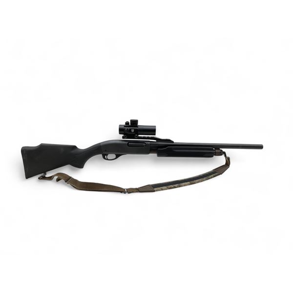 Remington 870 Pump Action Shotgun 20Ga 3" Chamber 18.5" Rifled Barrel Black Synthetic With Red Dot
