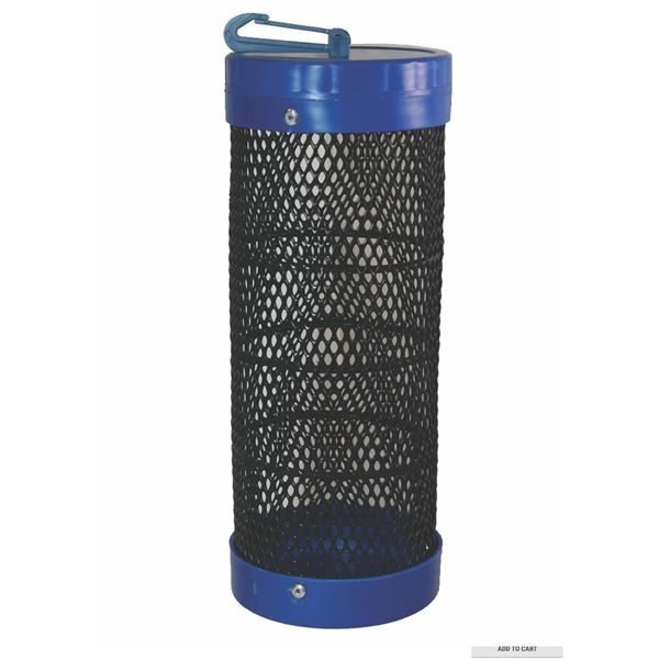 ProMarnets Cylindrical Mesh Bait Container, 9", New