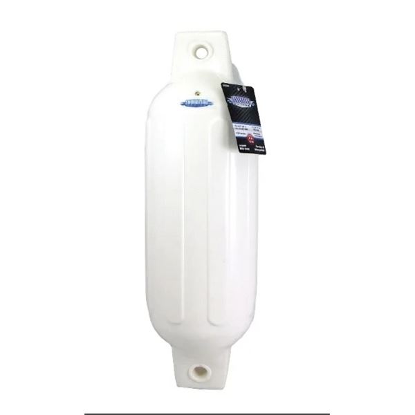 Shoreline Marine 20" Inflatable Fender, White, New