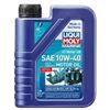 Image 1 : Liqui Moly Marine SAE 10w-40 Fully Synthetic 4T Motor Oil, 1 Liter Bottle, New