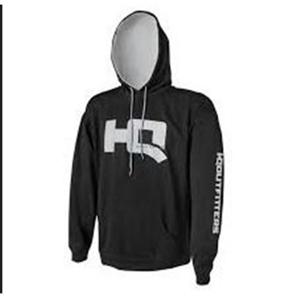 HQ Outfitters Men's Performance Hoodie, Black, Size: 2XL, New