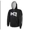 Image 1 : HQ Outfitters Men's Performance Hoodie, Black, Size: 2XL, New
