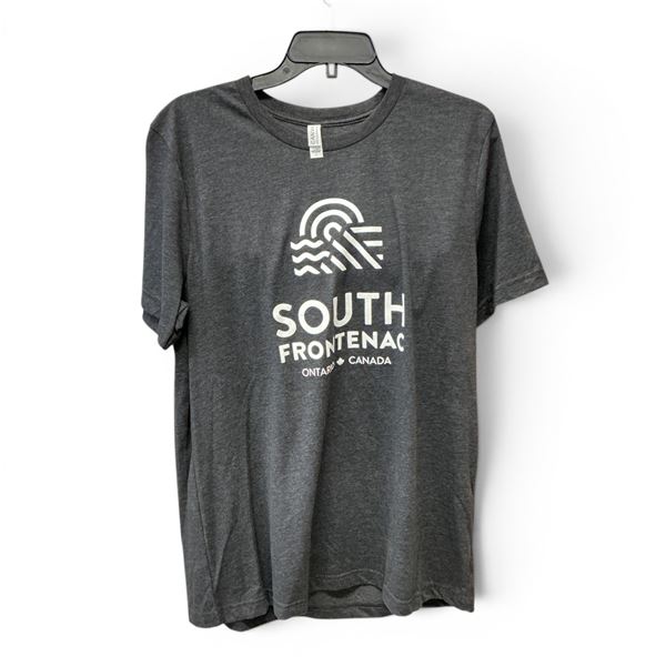 South Frontenac Ontario T-Shirt, Grey, Size: Large, New