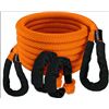Image 1 : Muddy Kinetic Recovery Rope Kit 20' Length 7/8" Thick with Synthetic Soft Shackles, New