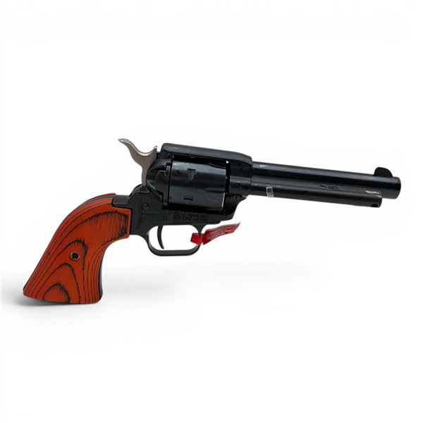 Heritage Rough Rider Single Action Revolver 22LR 4.75" Barrel Wood Grips Restricted, New
