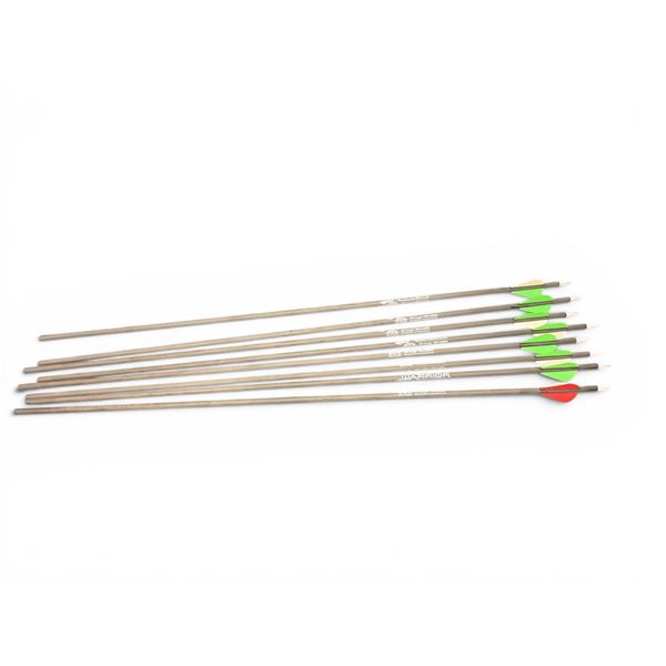 Warrior 700 5.4 gpi 100% Carbon Arrows, 30.75" Total Length X 8 Qty