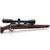 Image 7 : Savage Model 14 Stainless Bolt Action Rifle .243 Win 22" Barrel Wood Stock With Vortex 4-12X44 Scope