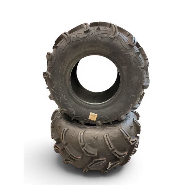MAXXIS Zilla (MU02) 28X12-12 6PR TL Tire Pair, New