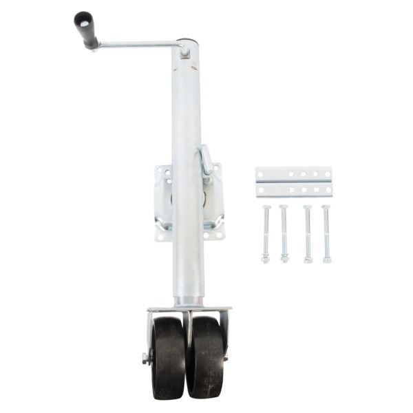 Kimpex Dual Wheel Swivel Trailer Jack, 2000 lb Capacity, New