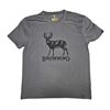 Image 1 : Browning Whitetail T-Shirt Size Medium, Grey, New