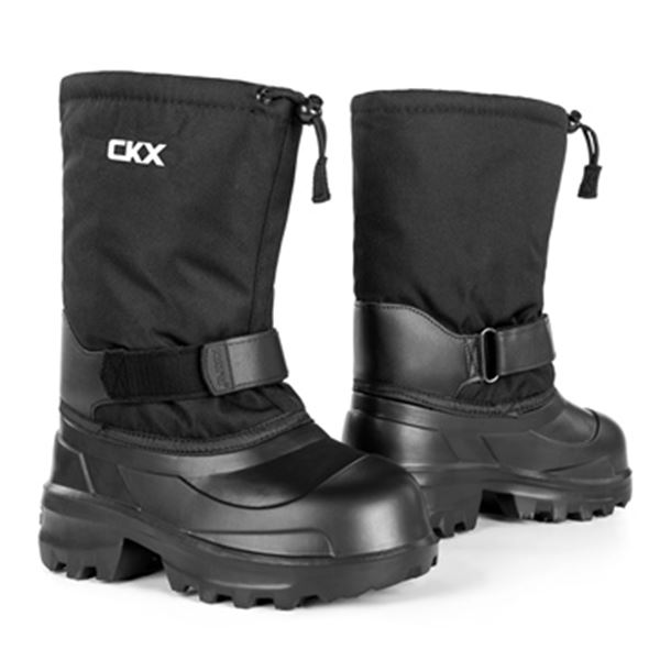 CKX Taiga Snowmobile Ultra Light Boots, Black Size 14, New