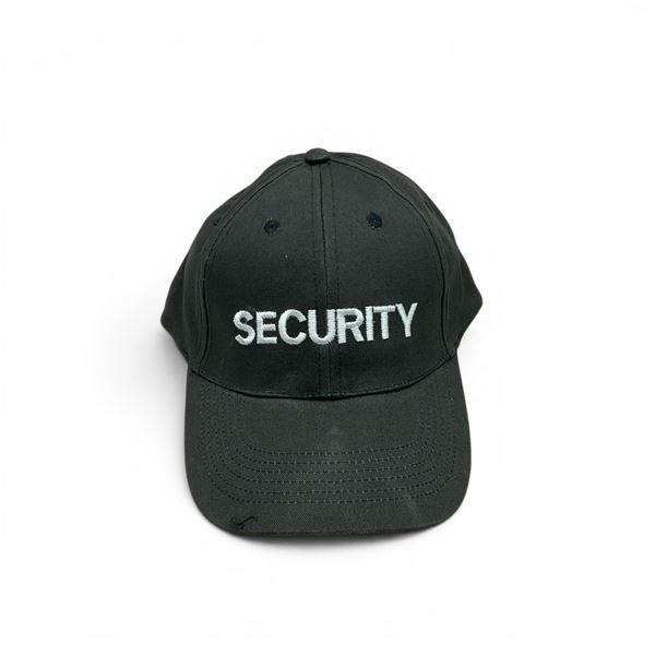 Security Hat, Black, New
