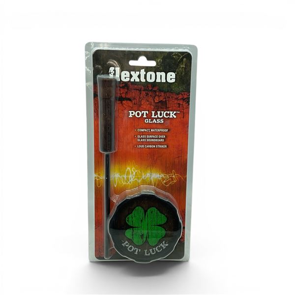 Hextone Pot Luck Glass Turkey Call, New