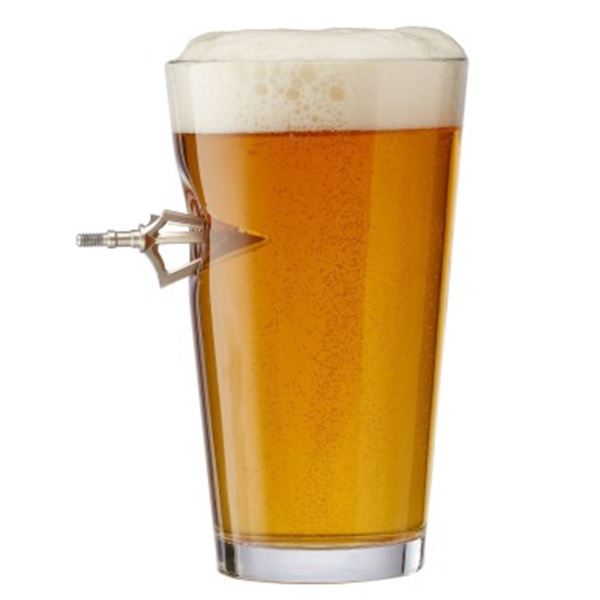 Benshot 16 oz Broadhead Pint Glass, New