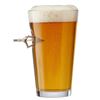 Image 1 : Benshot 16 oz Broadhead Pint Glass, New