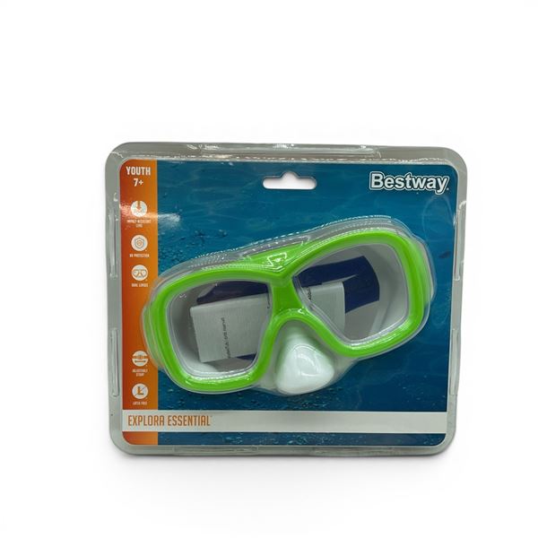 Bestway Explora Essential Youth (7+) Swim Goggles, New