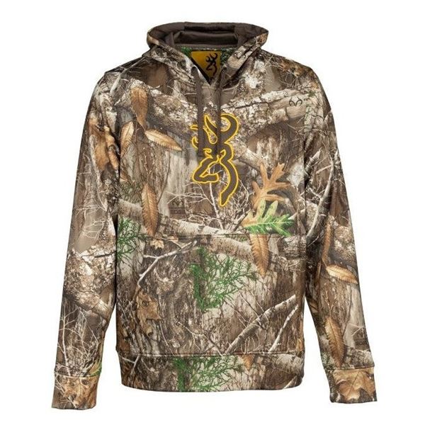 Browning Logo Hoodie in Realtree APX Camo, Medium, New