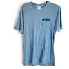 Image 1 : Port and Company 'Lew's' Logo T-Shirt, Grey Size Small, New