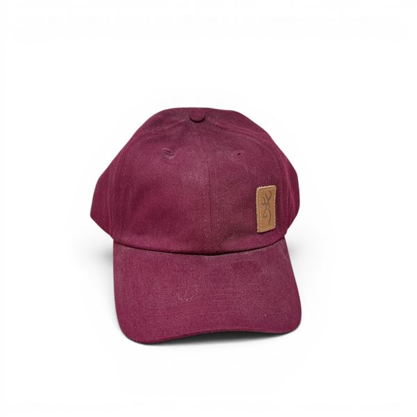 Browning Hat, Maroon, New
