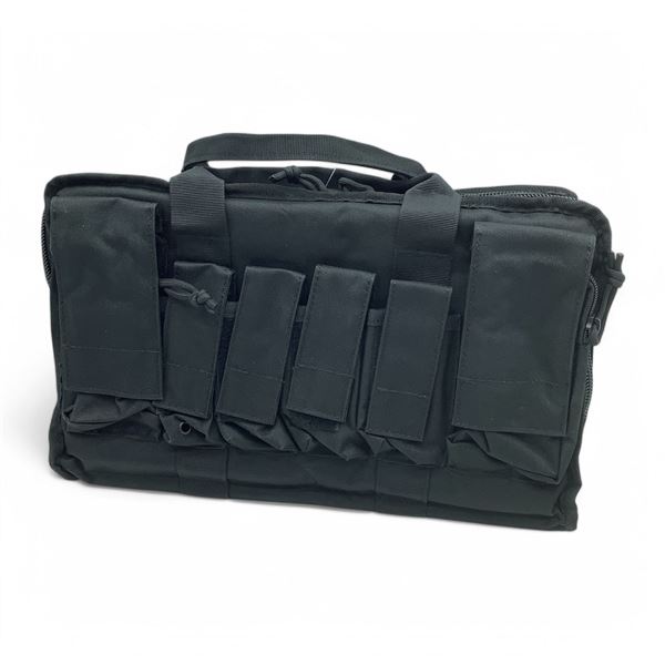 Scorpio Tactical Nylon Range Pistol Case, Black