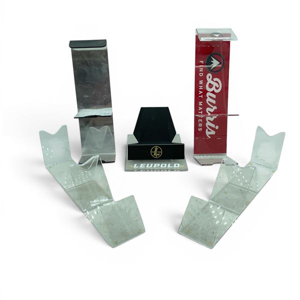 Assorted Branded Scope and Optic Display Stands X 5 Qty