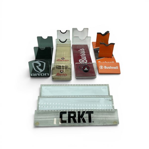Assorted Branded Scope and Optic Display Stands X 5 Qty