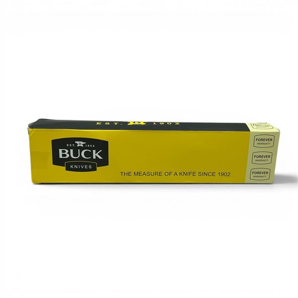 Buck Knives Fixed 4" Blade Knife with Belt Sheath, New