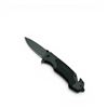 Image 1 : Folding 3.75" Blade Pocket Knife with Belt Cutter, Glass Breaker and Belt Clip, New
