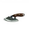 Image 2 : Fixed 5" Blade Knife with Wooden Handle, New