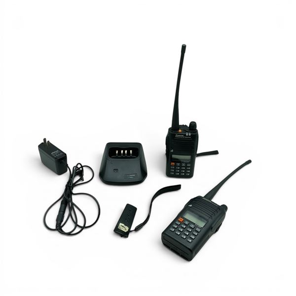 Wouxun KG-689 Professional FM Transceiver X 2 Qty with Battery Charger