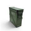 Image 2 : Large Metal Ammo Can, 13.5" x 14" x 5.5"