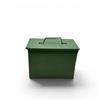Image 1 : Metal Ammo Can, 8.75" x 7.25" x 12.75"