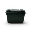 Image 1 : Plastic Ammo Can/ Range Box with Top Small Parts Compartment, 9.5" x 14.5" x 7.75"
