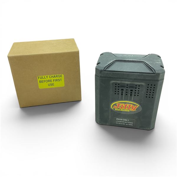 Jiffy Ice Drills Lithium Ion Battery, Untested