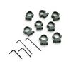 Image 1 : Loose Scope Rings with Some Hardware, Matte Silver X 8 Qty