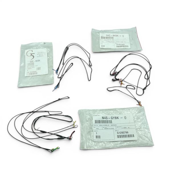 Assorted Bow Strings, Cables X 3