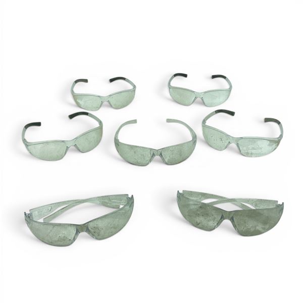 Shooting Glasses, Clear X 7 Qty