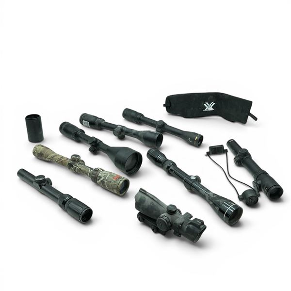 Assorted Scopes X 7 and Some Accessories