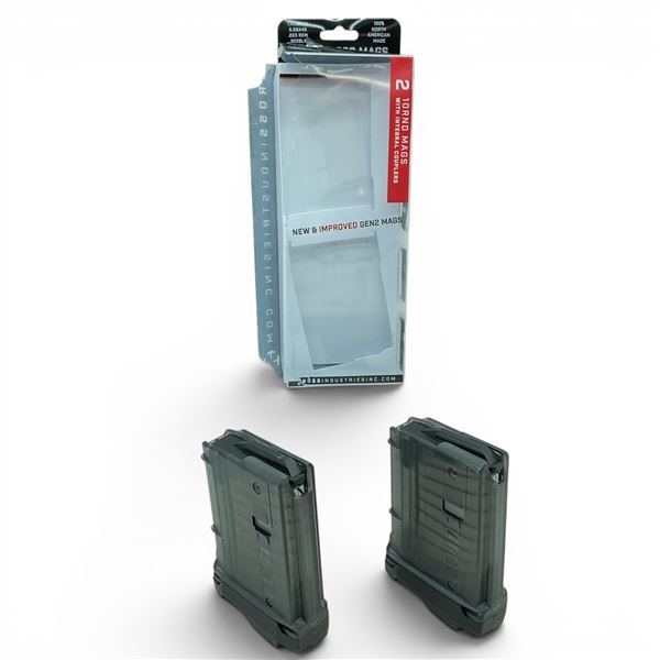 Cross Industries Gen 2 5.56/ 223 10 Round Pistol Magazines with Integral Couplers