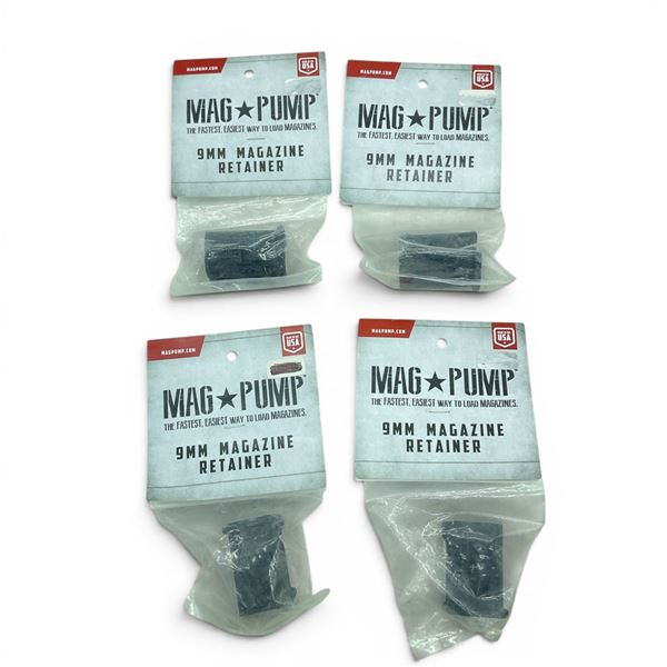 Mag Pump 9 mm Magazine Retainer X 4 Qty