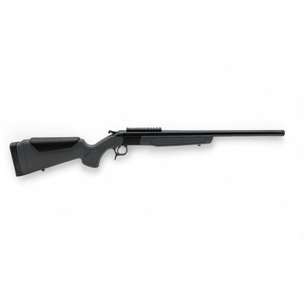 CVA Scout Single Shot Rifle 45-70 Govt 22" Threaded Barrel Black With Stealth Grey Synthetic Stock,